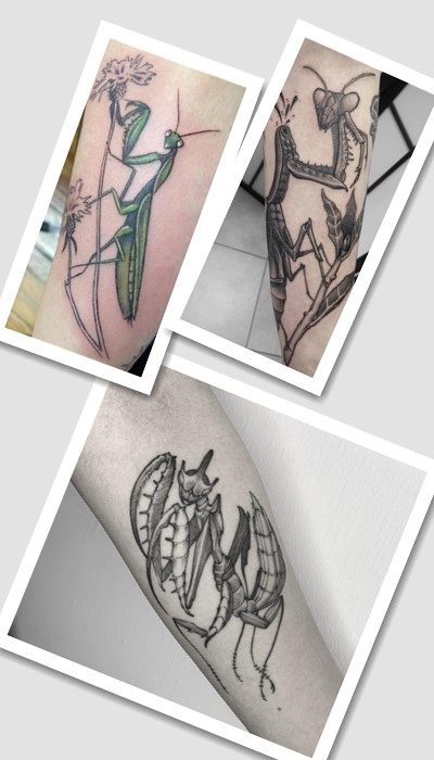 ідеї татуювання богомол