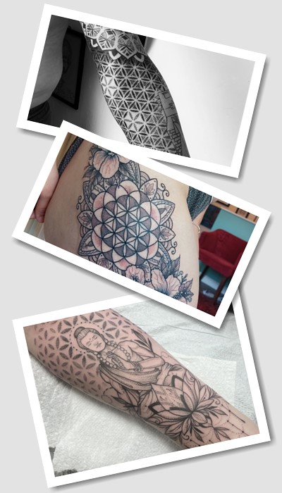 що означає тату квітка життя