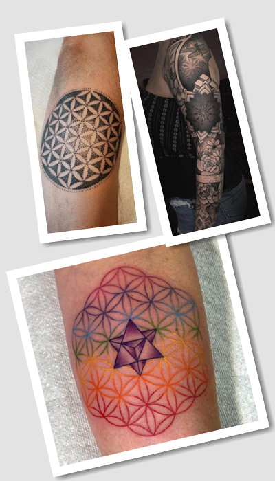 ідеї татуювання квітка життя