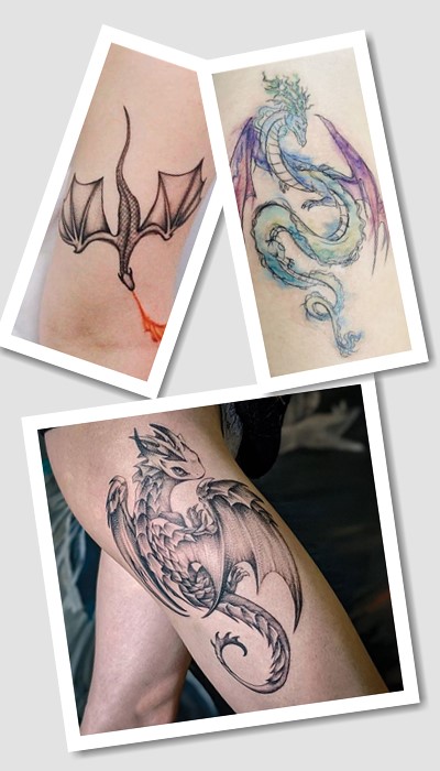що означає тату дракон для дівчат