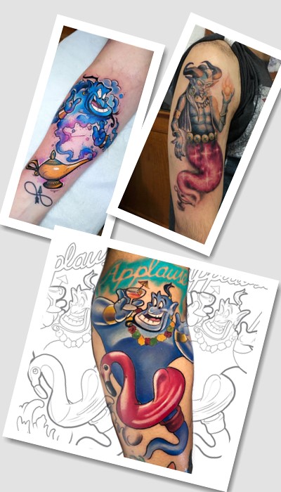 татуювання джин