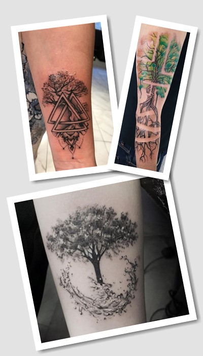 татуювання дуб у Києві