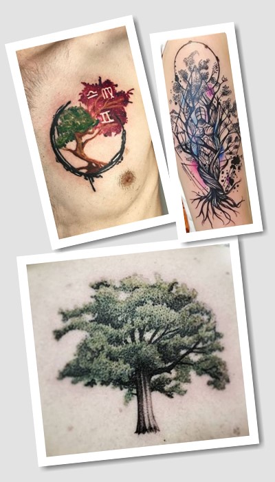 татуювання дуб