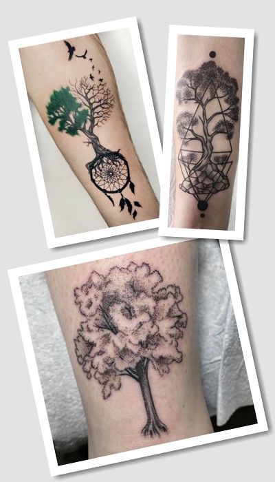 ідеї татуювання дуб