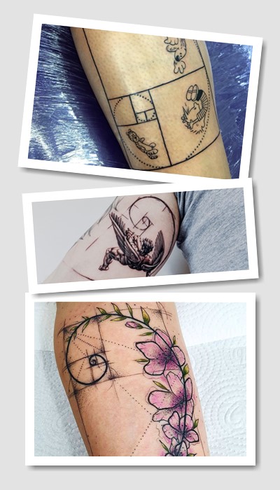 значення Тату золотий перетин Фібоначчі