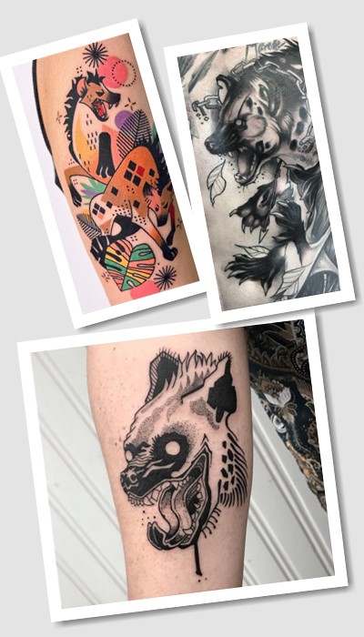 татуювання гієна у Києві