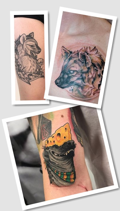 що означає тату гієна