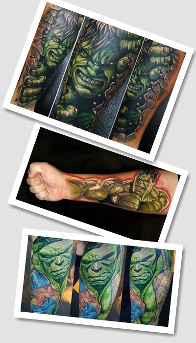 Значение татуировки с Халком