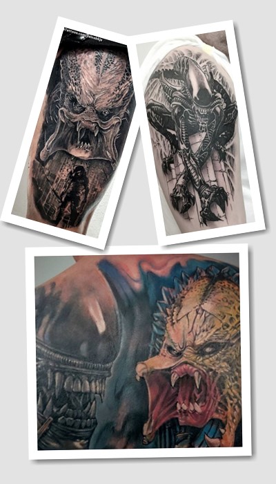 кому підійде татуювання Хижак