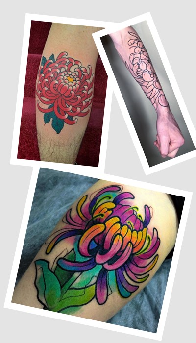 значення татуювання хризантема