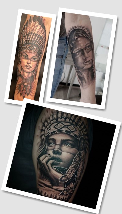 кому підійде татуювання індіанець