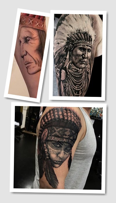 ідеї татуювання індіанець