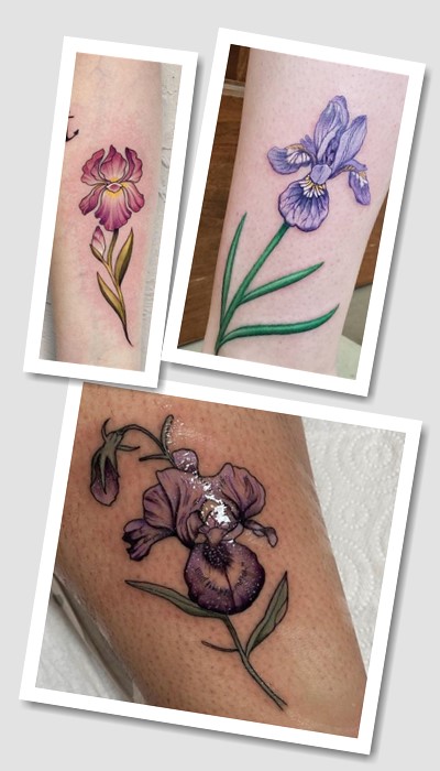 татуювання ірис