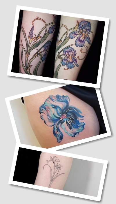 кому підійде тату ірис