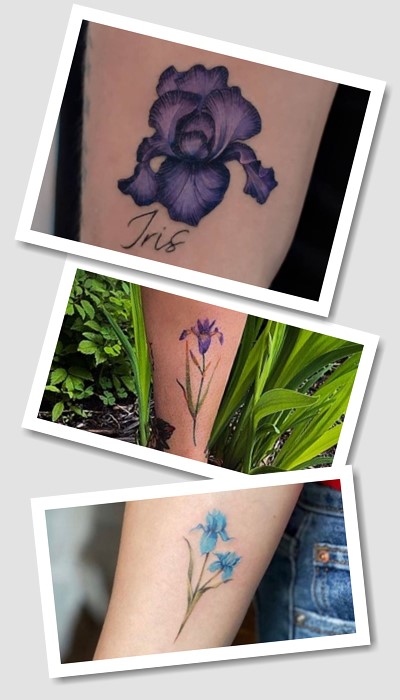 кому підійде татуювання ірис