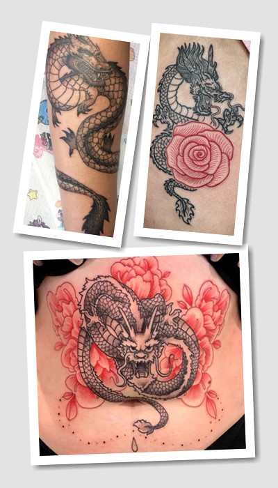 що означає татуювання китайський дракон