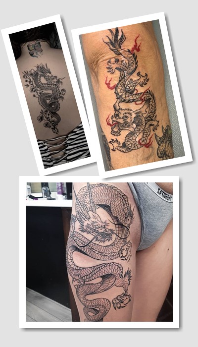 кому підійде тату китайський дракон