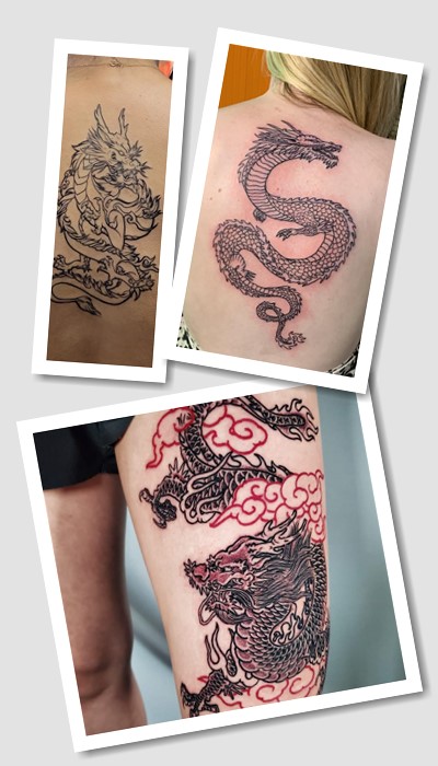 кому підійде татуювання китайський дракон
