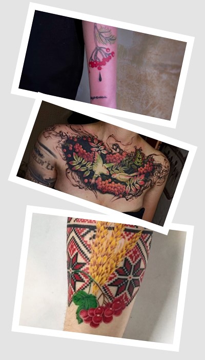 значення татуювання калина