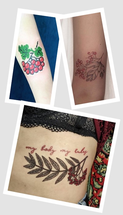 що означає татуювання калина