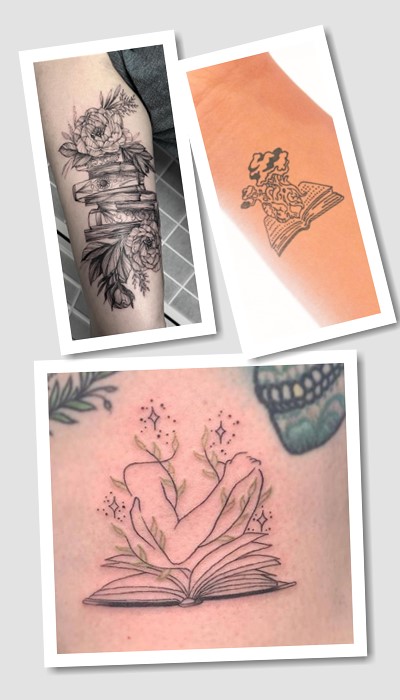 що означає татуювання книга