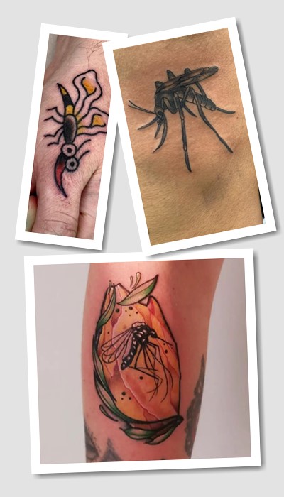 кому підійде тату комар