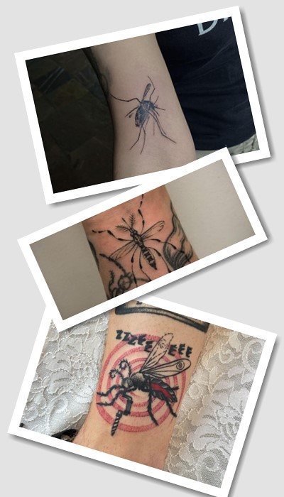 кому підійде татуювання комар