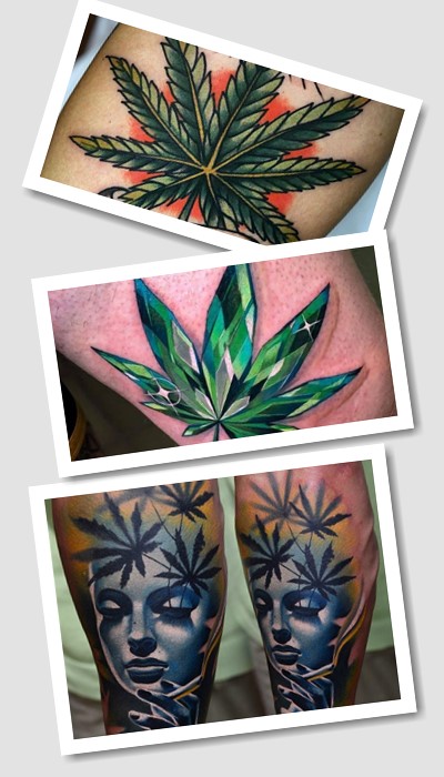 тату конопля