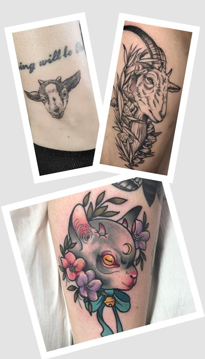 кому підійде тату козел