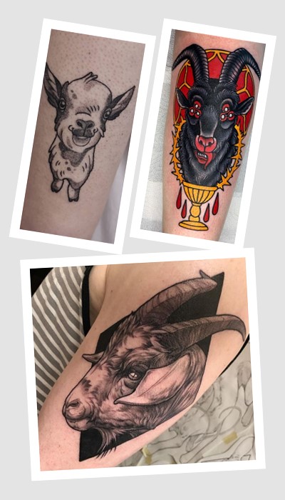 кому підійде татуювання козел