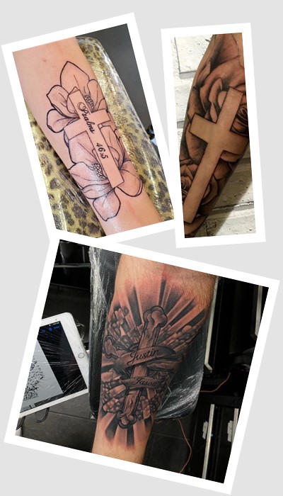 татуювання хрест православний у Києві