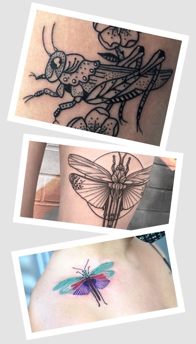 татуювання коник