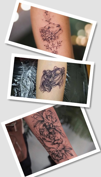 значення татуювання левиця