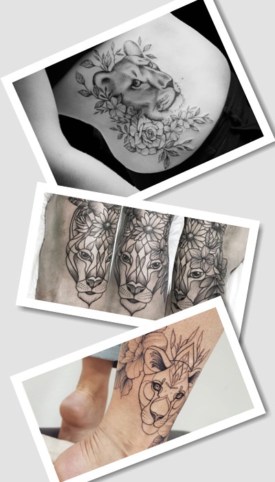 кому підійде татуювання левиця