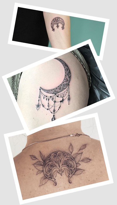 тату лунниця