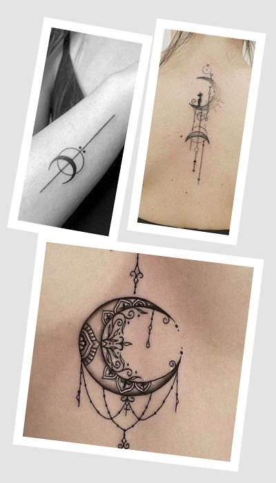 ідеї татуювання лунниця