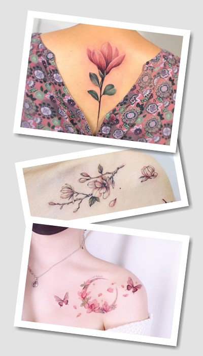 тату магнолія