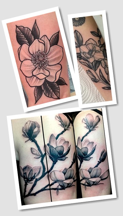 кому підійде тату магнолія