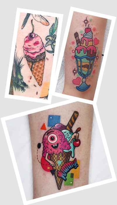 татуювання морозиво