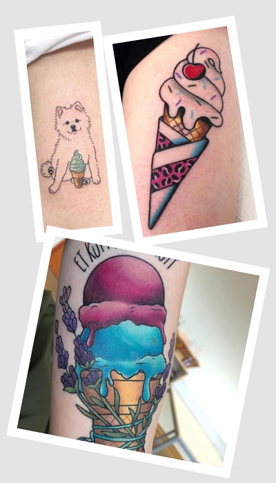 кому підійде татуювання морозиво