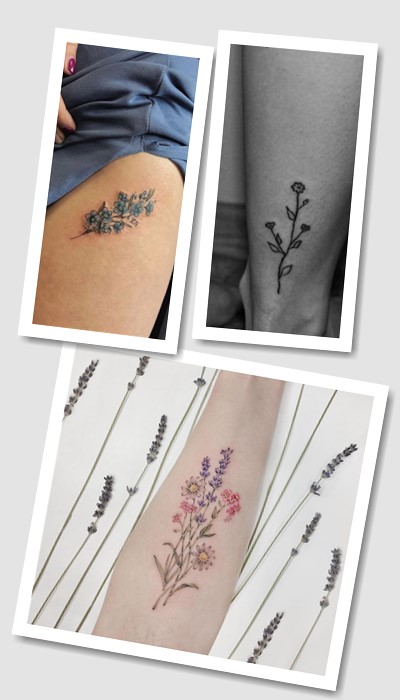 значення тату незабудка