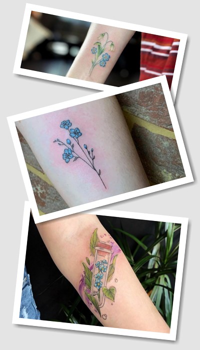 що означає тату незабудка