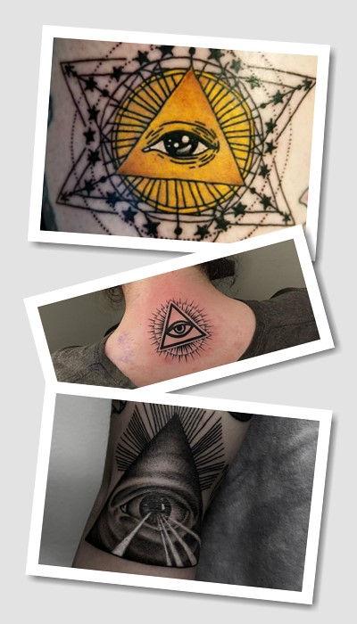 татуювання око у трикутнику у Києві