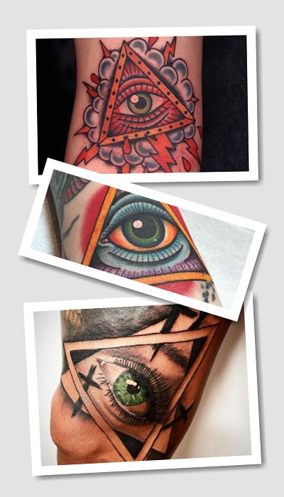 значення татуювання око у трикутнику