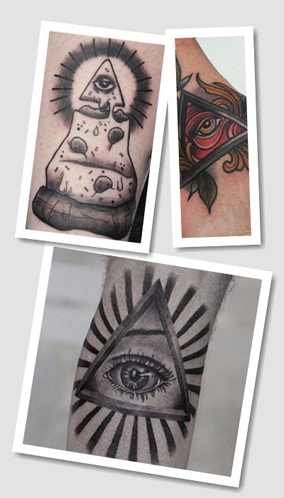 кому підійде татуювання око у трикутнику