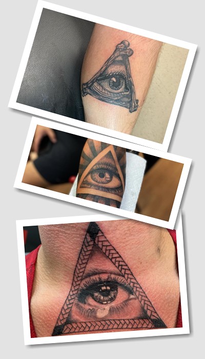 ідеї татуювання око у трикутнику