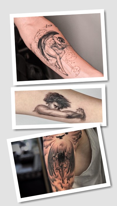 татуювання павший ангел