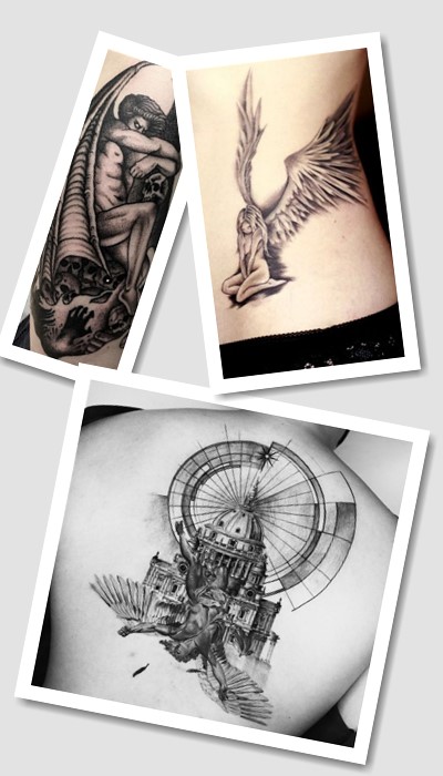 значення татуювання павший ангел