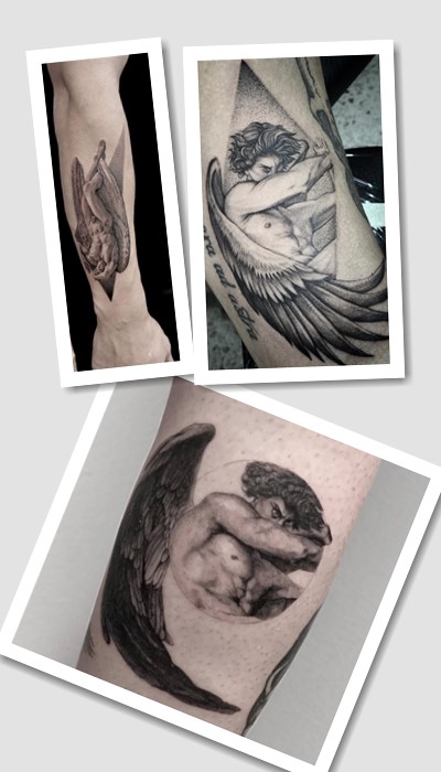 кому підійде татуювання павший ангел