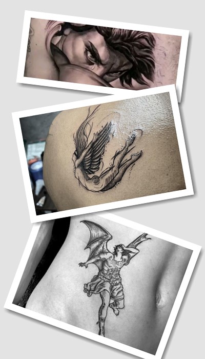 ідеї татуювання павший ангел